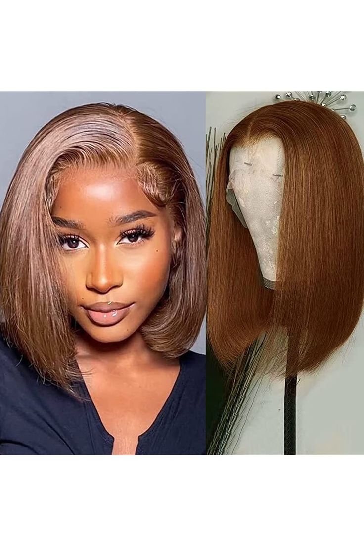 Chocolate Brown Bob Wig