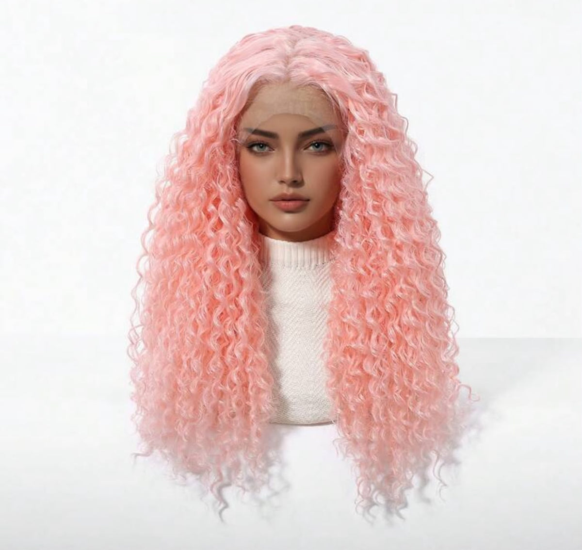 Pink kisses Wig