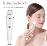 4-In-1 Rechargeable Electric Facial Cleansing Brush